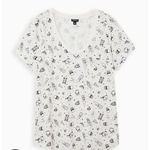 Torrid Peach Mystic Tee